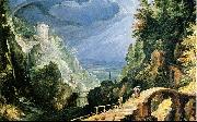 Paul Bril Mountain landscape Germany oil painting artist